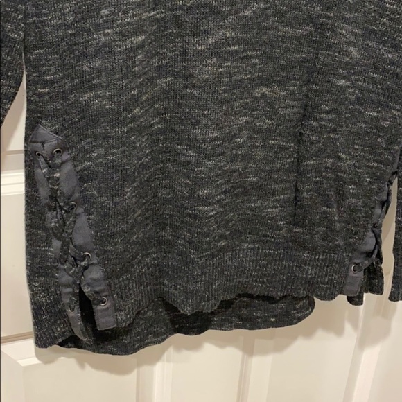 AEO soft hoodie with lace up side detail - Picture 4 of 8